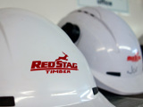 Hard hat with logo