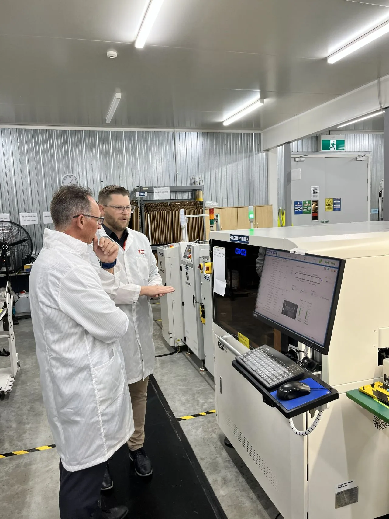 ICT manufacturing floor