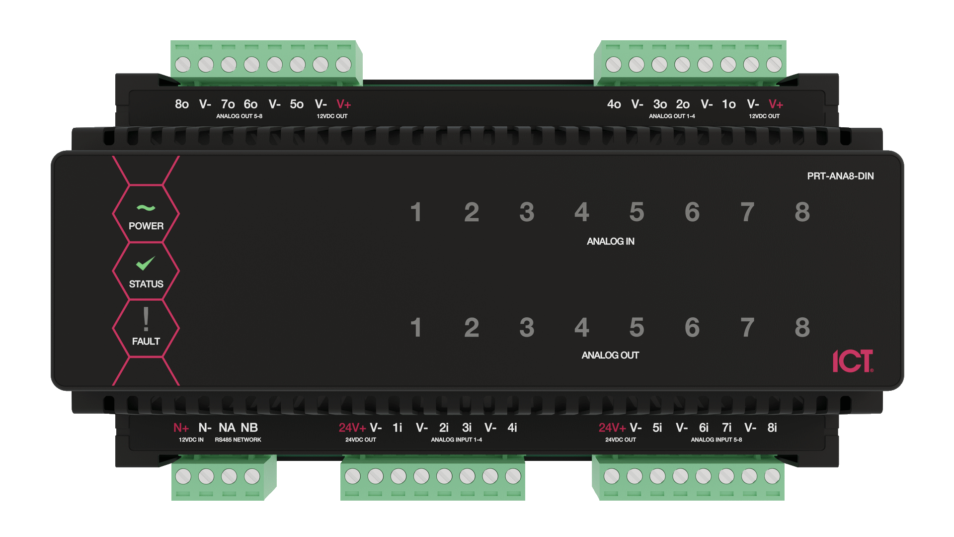 Protege 4 Channel Analog Input Expander