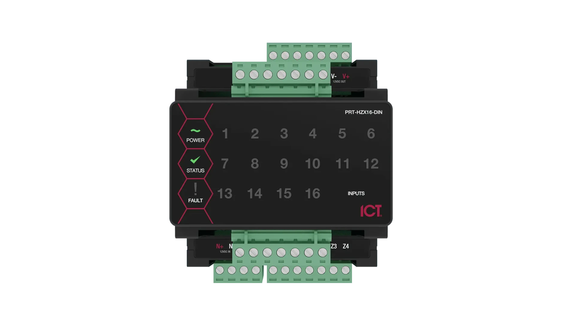 Protege Half DIN 16 Input Expander