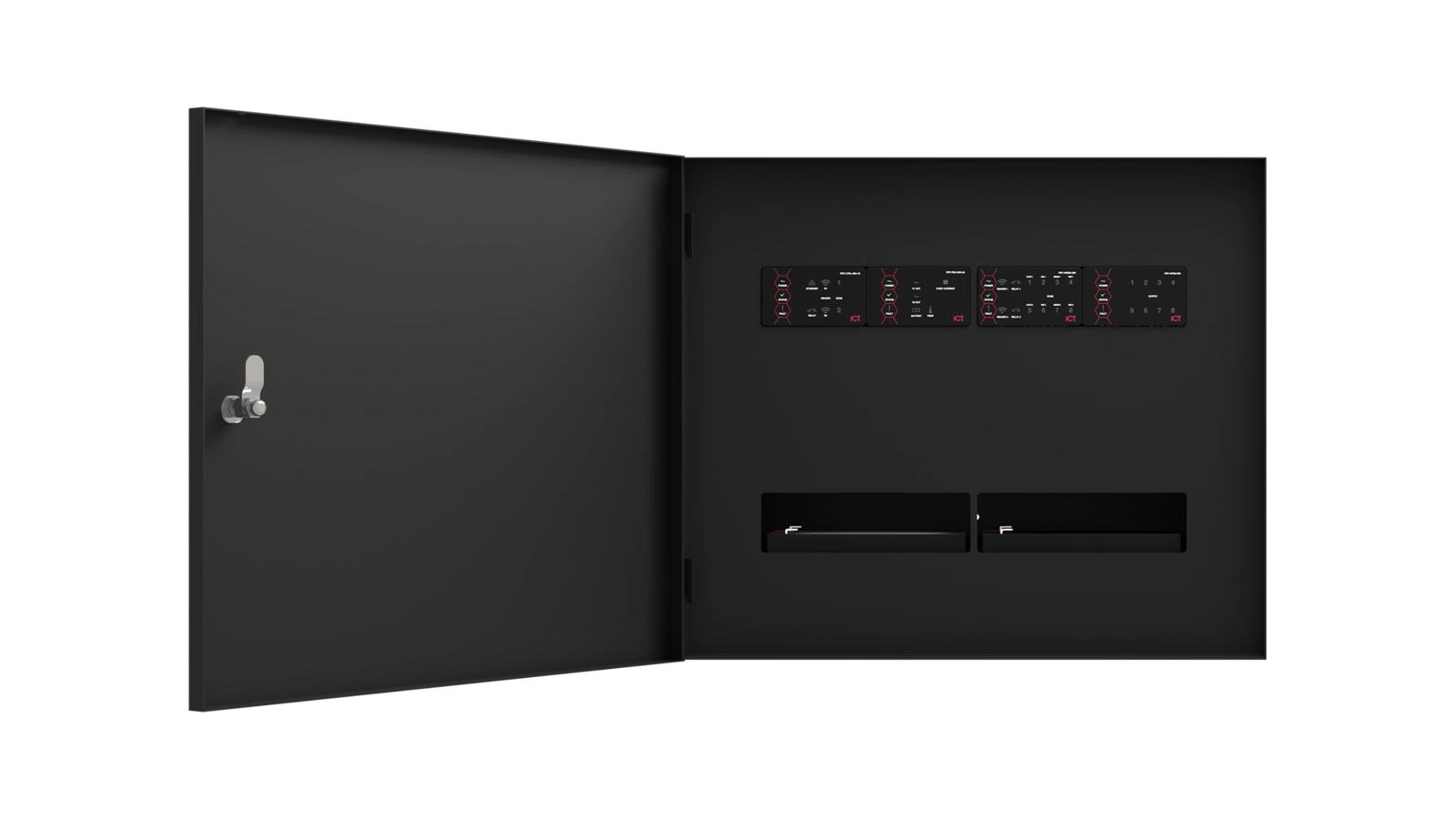 ICT DIN Rail 2 x 2 Enclosure