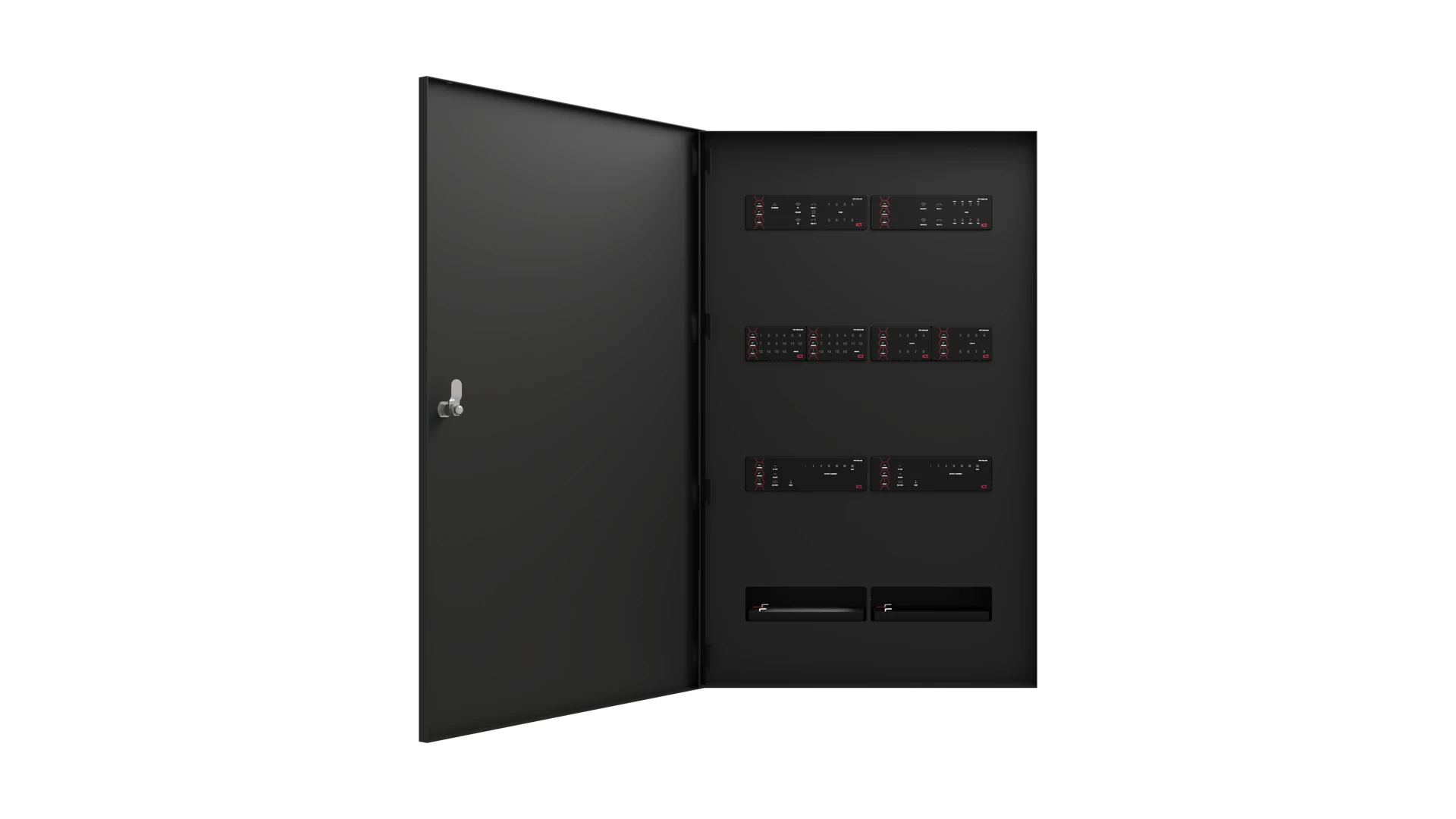 ICT DIN Rail 2 x 4 Enclosure