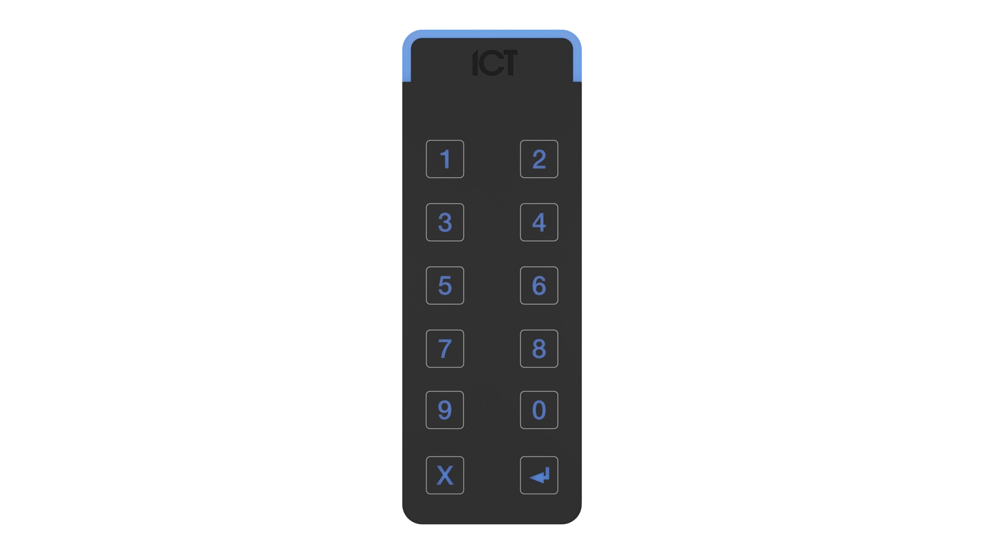 TSL Standard with Keypad — Black
