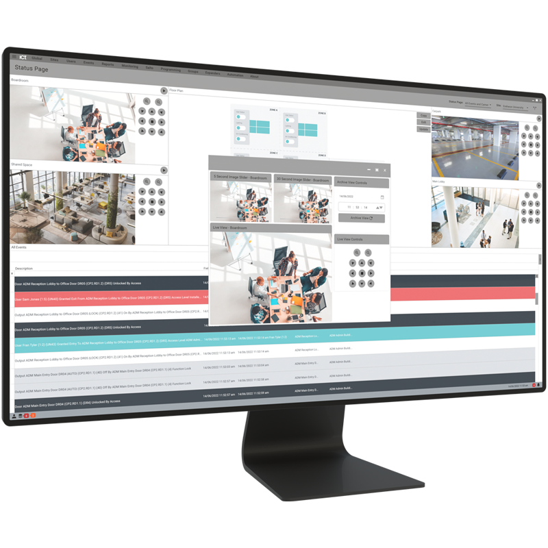 Protege GX on a desktop